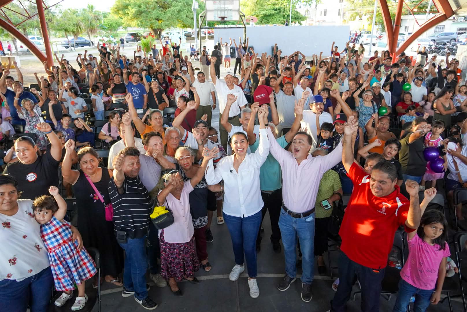 Marybel Villegas llama a que la voz de la militancia sea escuchada en Quintana Roo.
