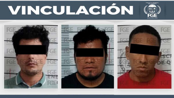 Vinculan a proceso a tres hombres por homicidio y tentativa en Cancún