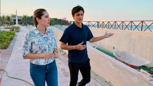 Avanzan Paseo de las Sirenas y nueva Casa de la Cultura, dos obras que transforman Isla Mujeres