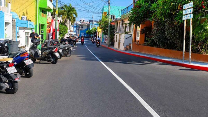 Gobierno de Isla Mujeres alista entrega de la rehabilitada avenida Jesús Martínez Ross