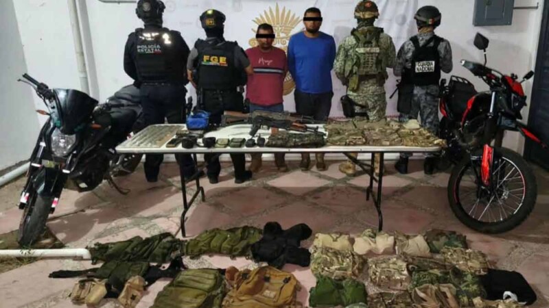Caen dos presuntos miembros de "Los Ardillos" tras ataque a agentes en Chilpancingo