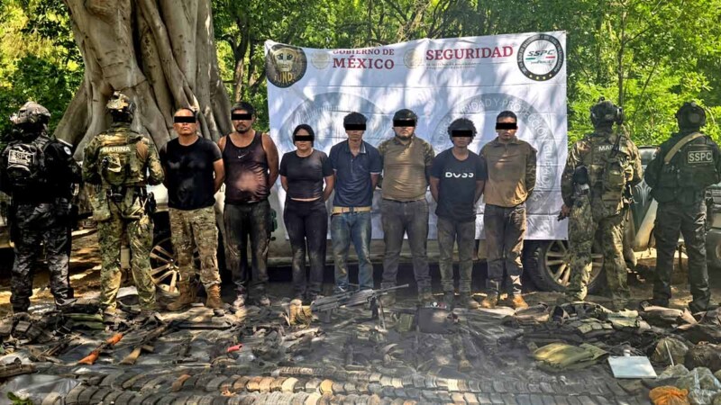 Enfrentamiento en zona serrana de Sinaloa deja nueve detenidos
