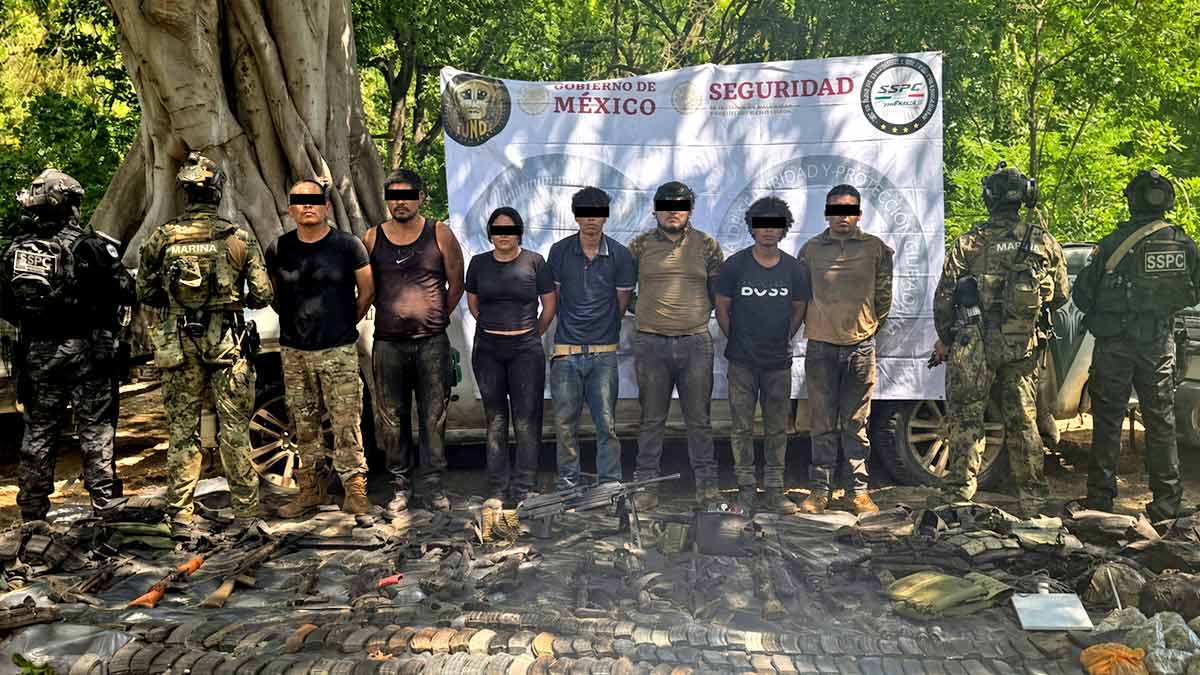 Enfrentamiento en zona serrana de Sinaloa deja nueve detenidos