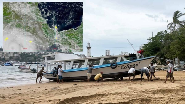 Avance del huracán Polo obliga a cerrar puertos del Pacífico mexicano