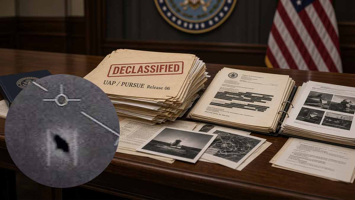 Gobierno de EU libera nuevo lote de archivos clasificados sobre vida extraterrestre