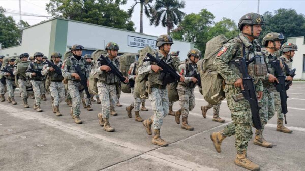 Refuerzan seguridad en Guanajuato con despliegue de 600 elementos del Ejército Mexicano