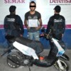 Aprehende a sujeto con motocicleta reportada como robada en Cancún