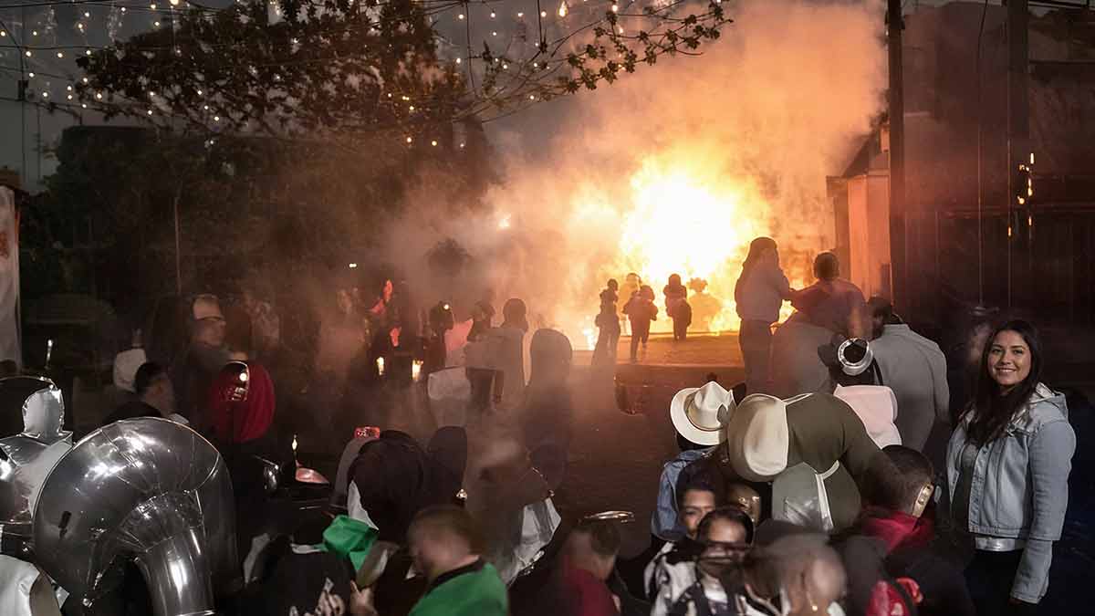 Fuerte explosión de pirotecnia en festejo patronal deja doce heridos en Edomex