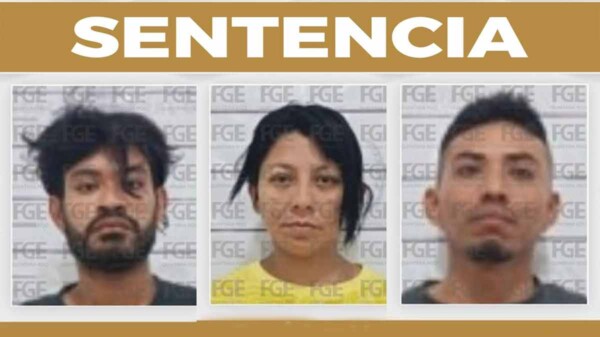 Sentencian a más de 37 años a dos hombres y una mujer por feminicidio en Cancún