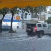 Lluvias generan inundaciones y complican el tránsito vehicular en Cancún