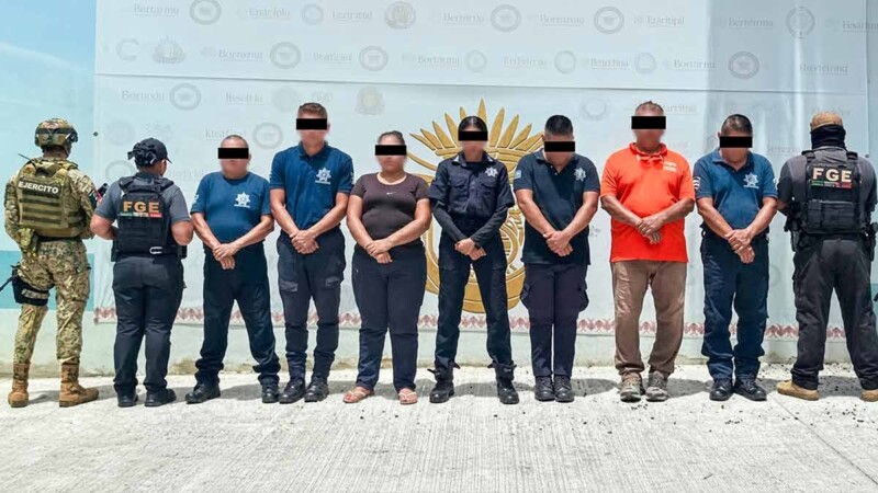 Caen siete policías en Guerrero por presunta desaparición forzada