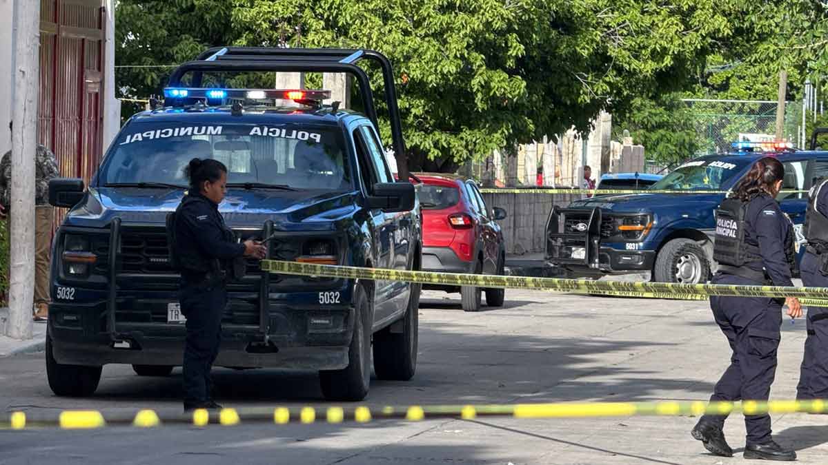 Balean a dos hombres en la Supermanzana 228 de Cancún