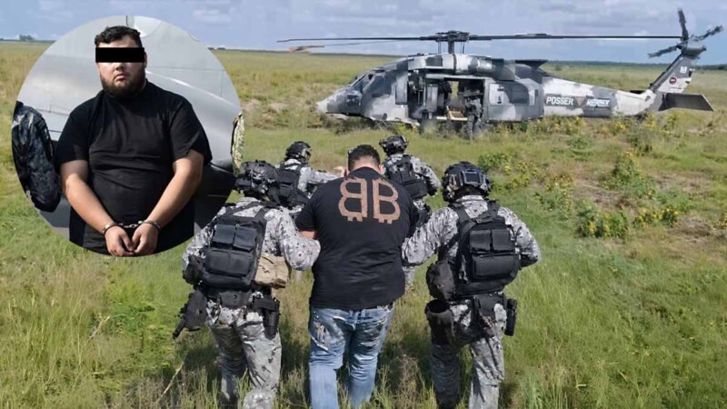 Cae en operativo federal presunto número dos de "Los Ciclones" del Cártel del Golfo