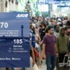 Aeropuerto de Cancún mantiene alza moderada en sus operaciones aéreas