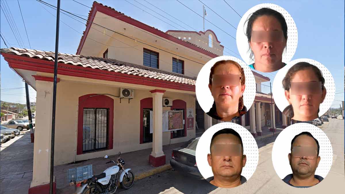 Policías de día, ladrones de noche: detienen a cinco policías por presunto robo de medio millón en Nayarit