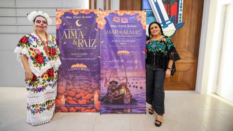 Presenta Blanca Merari celebración del Janal Pixan 2026 en Puerto Morelos y Leona Vicario