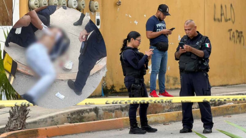 Presunto cobrador de “gota a gota” es atacado a balazos en fraccionamiento de Cancún