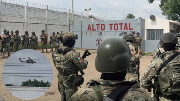 Despliegan Ejército y Guardia Nacional tras motín en penal de Mazatlán que dejó 10 muertos