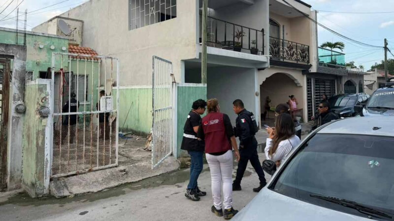 Detienen en Cancún a una persona tras localizar en su casa varios cadáveres de sereques
