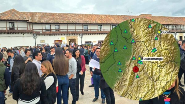 Nuevo sismo de magnitud 5,0 sacude Colombia y genera evacuación de edificios
