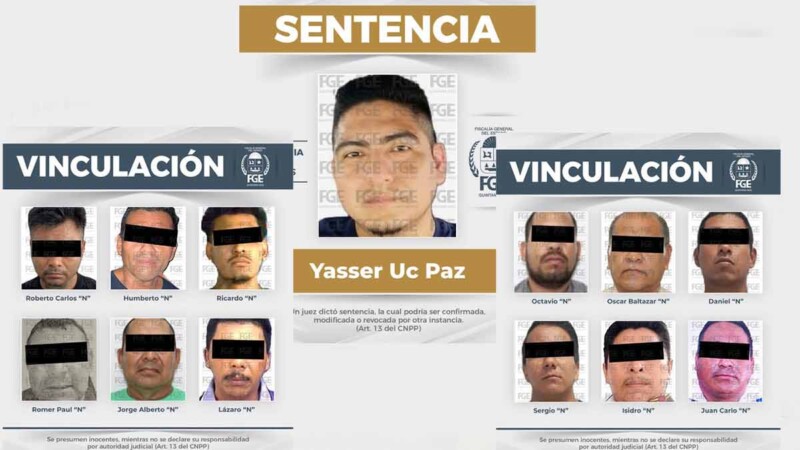 Sentencian a hombre por incumplir pensión alimenticia y procesan a otros 12 en Quintana Roo