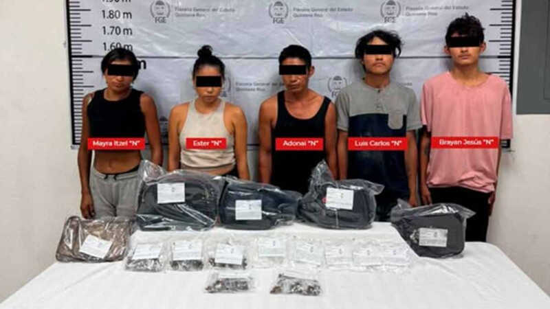 Capturan en Playa del Carmen a presuntos integrantes de grupo criminal