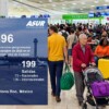 Aeropuerto de Cancún repite 396 operaciones aéreas durante el fin de semana