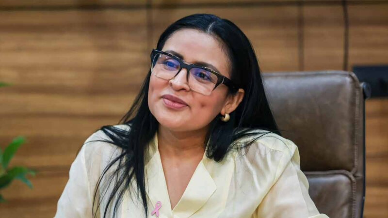 Blanca Merari atiende con normalidad su agenda de trabajo y aclara que la casa donde se llevó una diligencia es rentada
