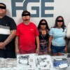 Detienen a cuatro personas con armas y presuntas drogas en la carretera Cancún-Puerto Morelos