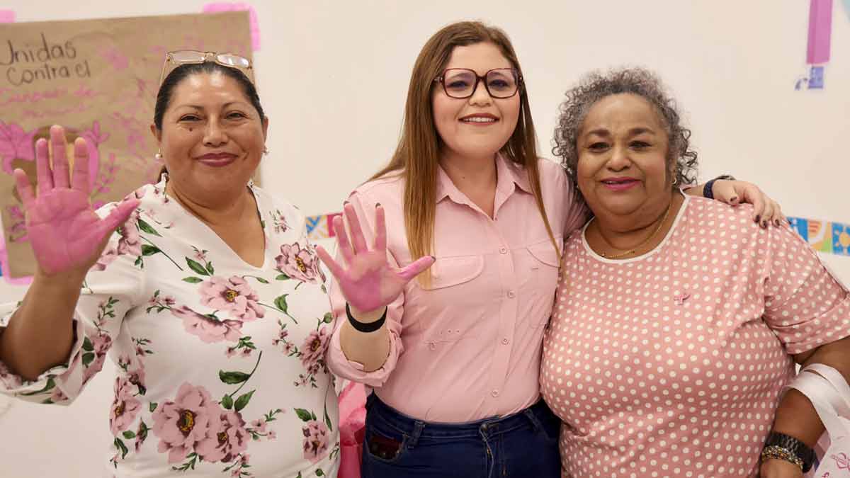 Gobierno de Isla Mujeres fortalece acciones de prevención y detección oportuna del cáncer de mama
