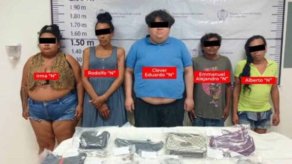 Cateos contra el nercomenudeo en Playa del Carmen y Cozumel dejan cinco detenidos
