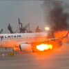 Se incendia motor de avión de LATAM mientras despegaba en Perú