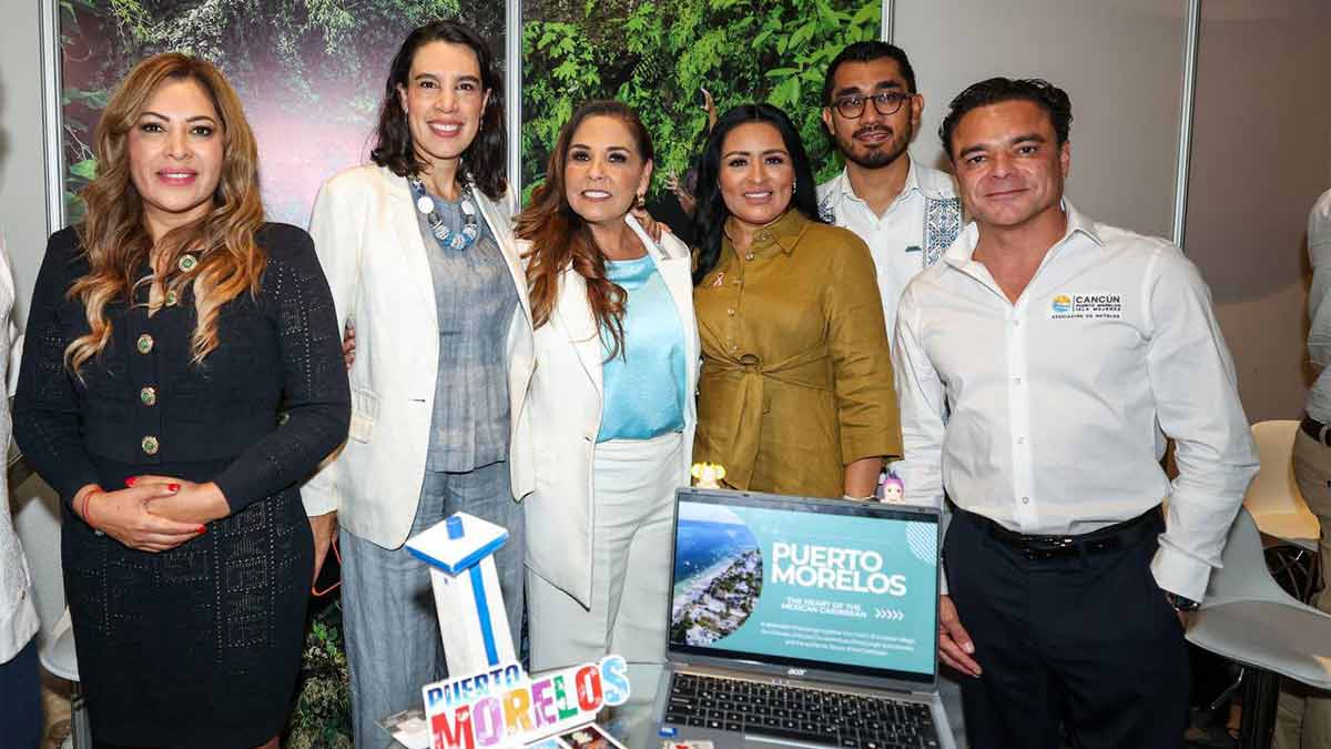 Presente Puerto Morelos en el Cancún Travel Mart 2026; crece en preferencia entre los destinos del Caribe: Blanca Merari