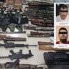 Desmantelan red de fabricación y tráfico ilegal de armas en Puebla y CDMX