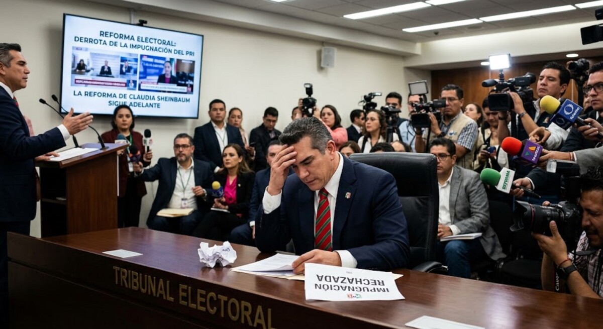 Aplastan impugnación del PRI contra la reforma electoral