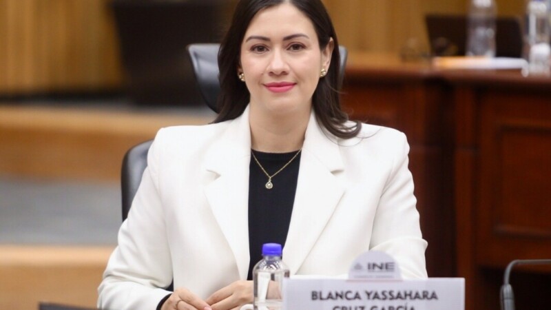 Designan a Blanca Cruz como presidenta provisional del INE