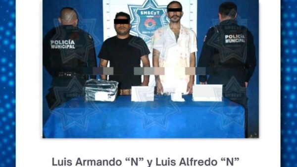 Detienen a dos hombres por presunto robo a casa habitación en Villas Otoch Paraíso en Cancún