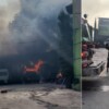 Explosión en gasera de Coacalco consume dos pipas y provoca evacuación de vecinos