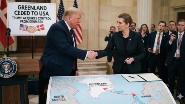 Trump feliz, por su “nueva y hermosa Groenlandia”… con petróleo