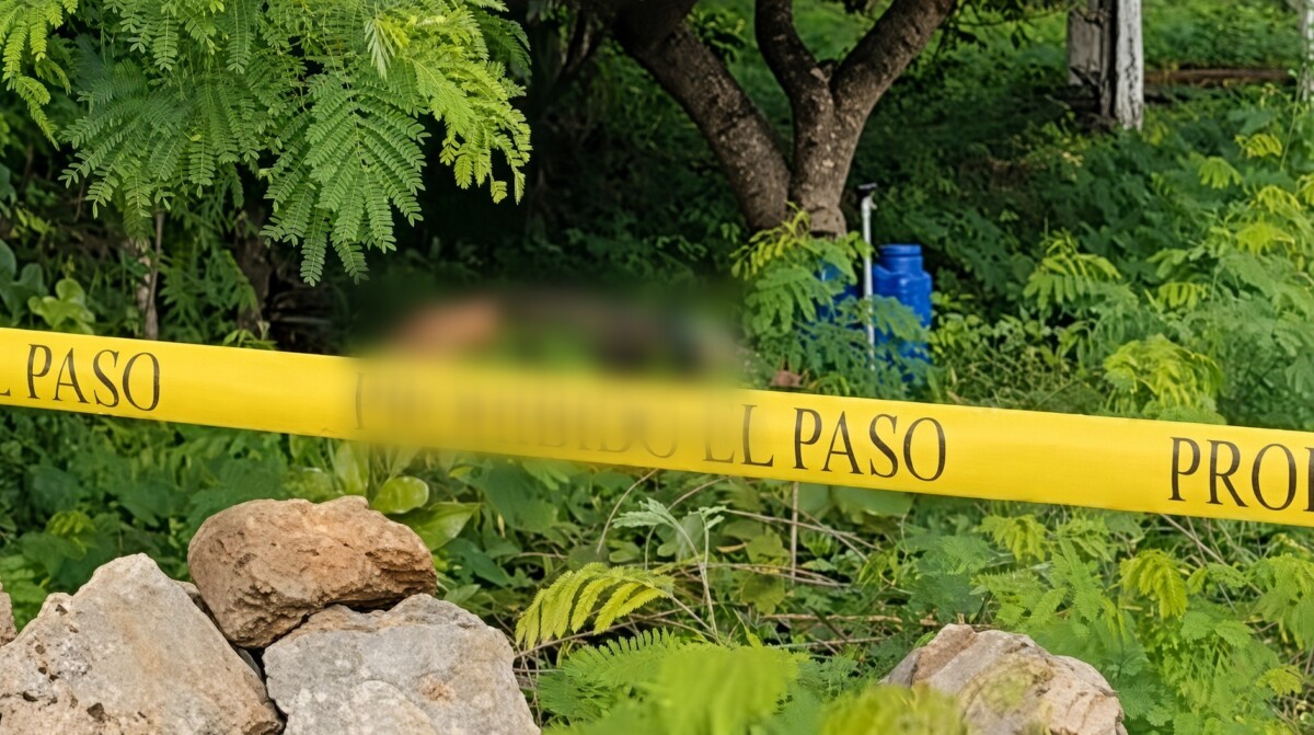 Encuentran a un hombre sin vida cerca de un campo deportivo en José María Morelos