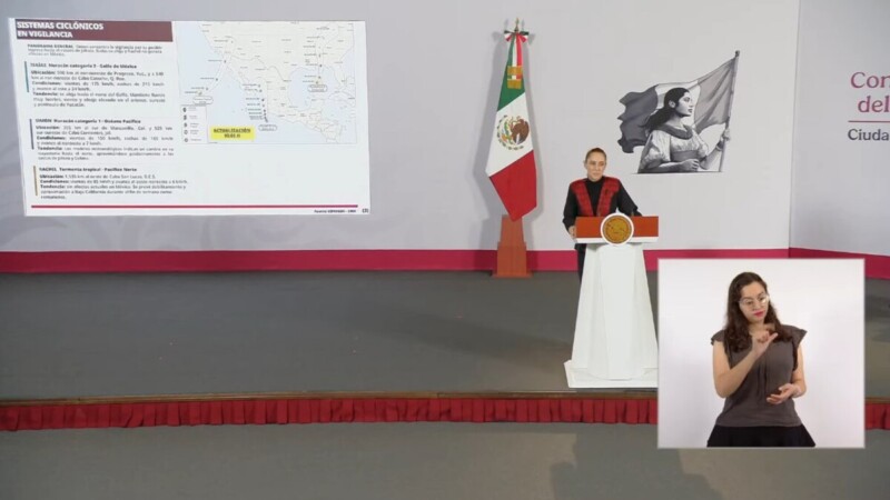 ‘Isaías’ se va de México; saldo blanco en Guerrero por ‘Simon’