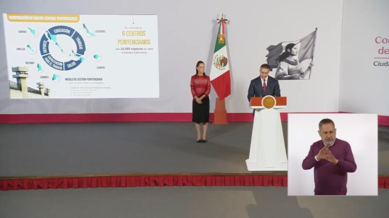 Construirán seis centros penitenciarios en México
