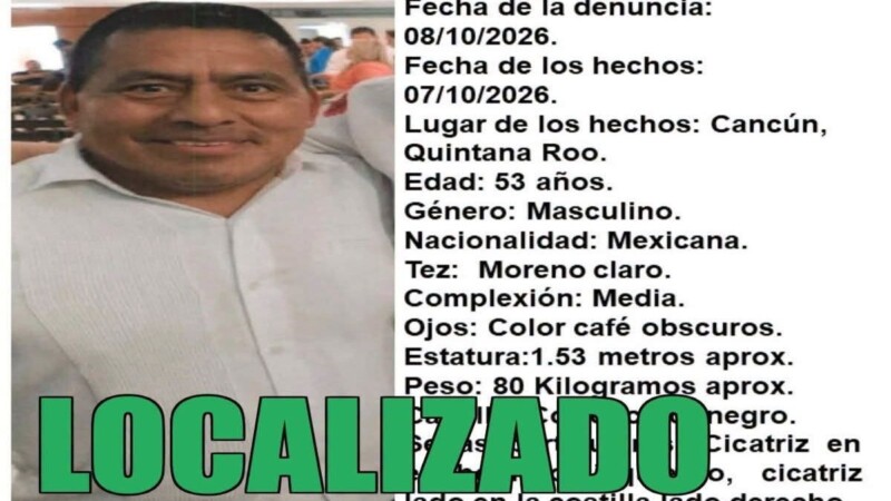 Desactivan ficha de búsqueda para un funcionario de la SEQ reportado como desaparecido