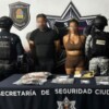 Detienen a sujeto señalado en redes por amenazar a automovilista; le aseguran presuntas drogas y arma de fuego