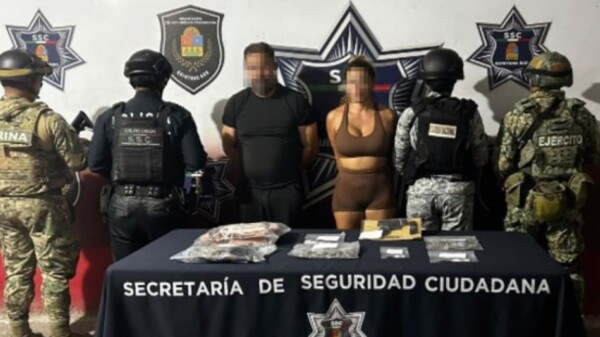 Detienen a sujeto señalado en redes por amenazar a automovilista; le aseguran presuntas drogas y arma de fuego