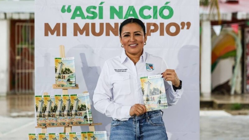 Impulsa Blanca Merari entre la niñez portomorelense la historia del municipio