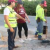 Gobierno de Isla Mujeres continúa trabajos del Programa Permanente de Bacheo tras las lluvias