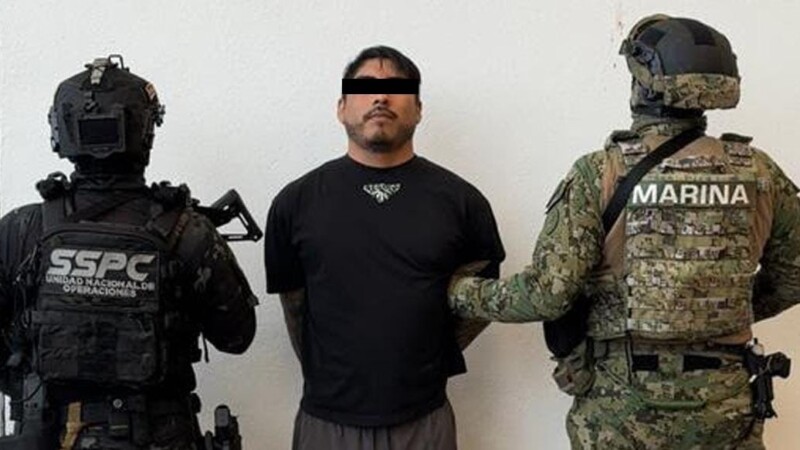 Capturan en Jalisco a Iván “N”, alias 'El Cromo', presunto líder criminal en el Istmo de Tehuantepec