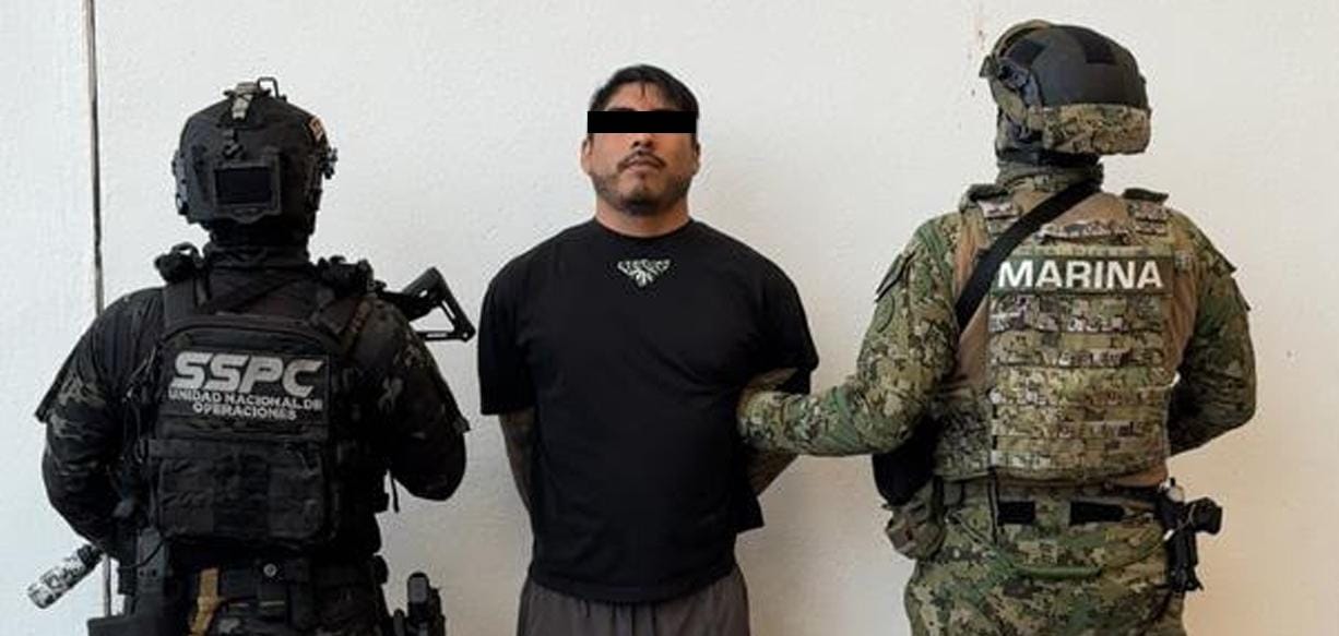 Capturan en Jalisco a Iván “N”, alias 'El Cromo', presunto líder criminal en el Istmo de Tehuantepec