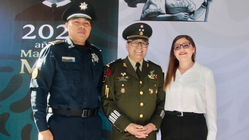 Isla Mujeres presente en el nombramiento del nuevo comandante del Ejército y Fuerza Aérea Mexicanas